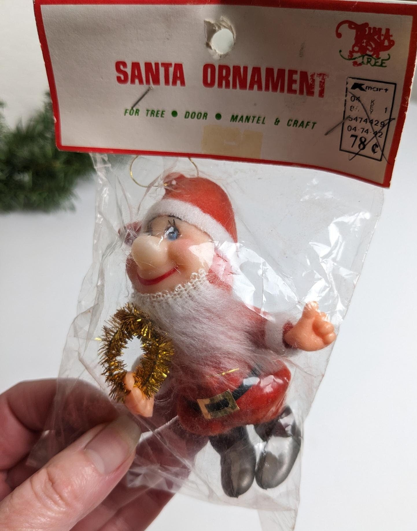 Vintage Santa Claus Ornaments