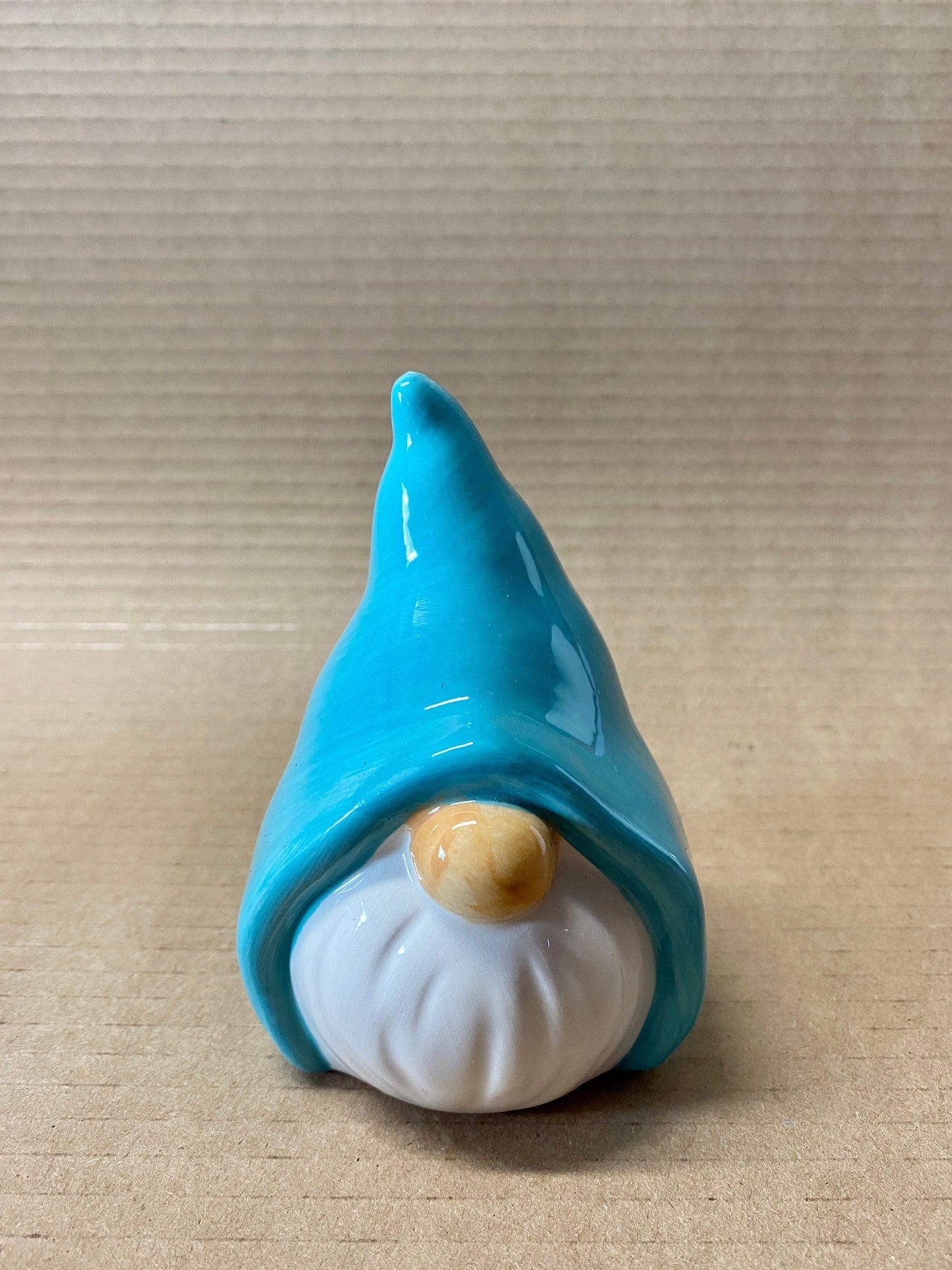 Blue hat Ceramic Gnome