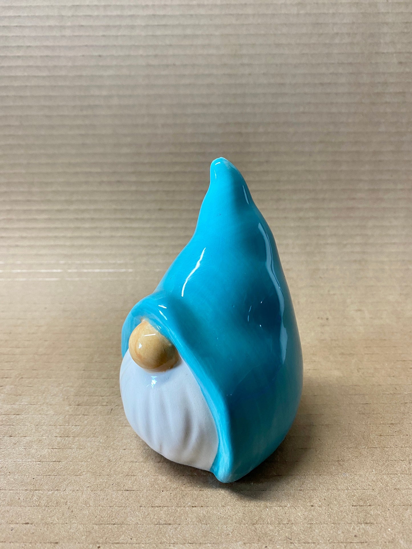 Blue hat Ceramic Gnome